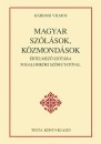 B�rdosi Vilmos - Magyar sz�l�sok, k�zmond�sok