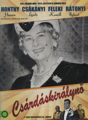 Honthy Hanna - Szinetár Miklós - Csárdáskirálynő - DVD