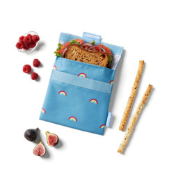 Roll'eat SG-MLr Snack'n'Go Icons Rainbow Snack t�ska �jrahaszn�lhat�