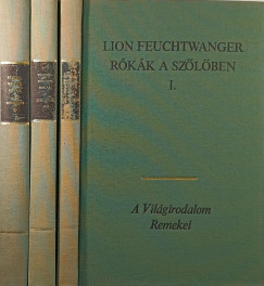 Lion Feuchtwanger - Rkk a szlben I-III.