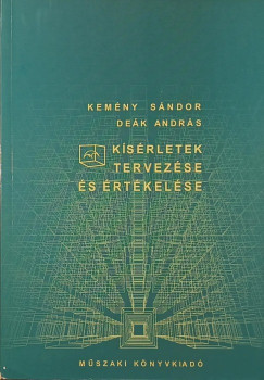 De�k Andr�s - Kem�ny S�ndor - K�s�rletek tervez�se �s �rt�kel�se