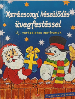 Karcsonyi kszlds vegfestssel