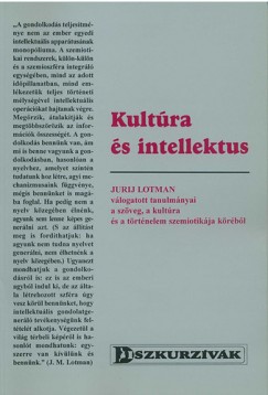 Jurij Mihajlovics Lotman - Kultra s intellektus