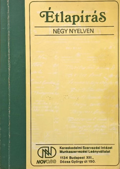 �tlap�r�s n�gy nyelven
