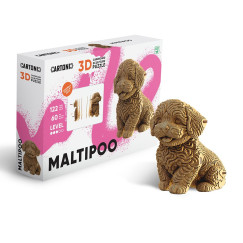 Maltipoo 3D festhet� fapuzzle (Cartonic)