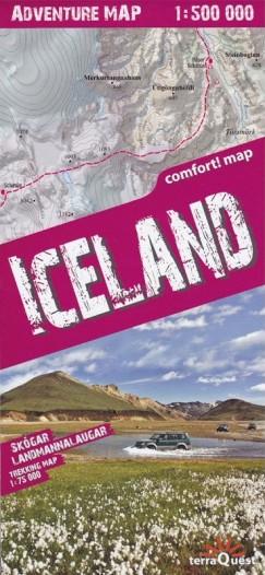 Izland trekking trkp - Expressmap