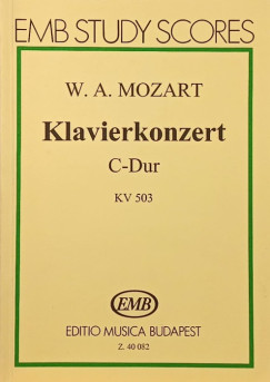 Wolfgang Amadeus Mozart - Klavierkonzert C-Dur (KV 503)