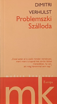 Dimitri Verhulst - Problemszki Szálloda