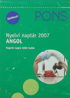Pons Nyelvi naptr 2007 - Angol