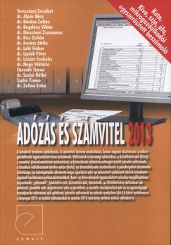 Tomcsnyi Erzsbet - Adzs s szmvitel 2013