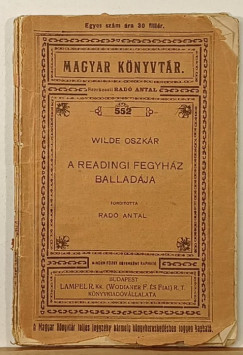 Oscar Wilde - A readingi fegyhz balladja
