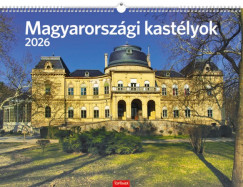 Magyarországi kastélyok falinaptár 42x31 cm - 2026