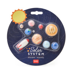 Naprendszer bolygói, 9 részes radír készlet (LEGAMI STATIONERY)