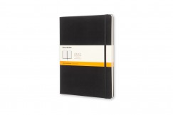Moleskine notesz - QP090 kemny fekete "XL" vonalas
