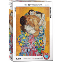 Gustav Klimt - A csal�d, 1000 db-os puzzle (EUROGRAPHICS, 6000-5477)