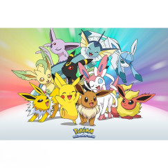 Pokemon: Eevee evol�ci�i poszter