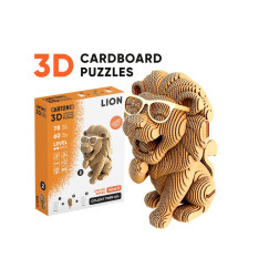 Oroszl�n 3D festhet� fapuzzle (Cartonic)