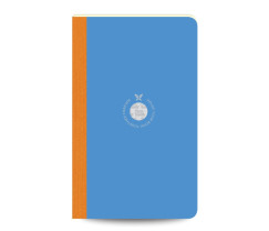 Flexbook Smartbook vonalas jegyzetfüzet kék, 17 × 24 cm, vászongerincű kivitelben