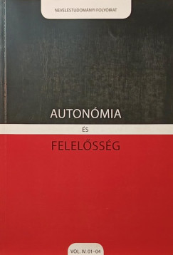 Auton�mia �s felel�ss�g vol. IV. 01-04