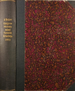 A Magyar Gy�gyszer�sztudom�nyi T�rsas�g �rtes�t�je 1931.