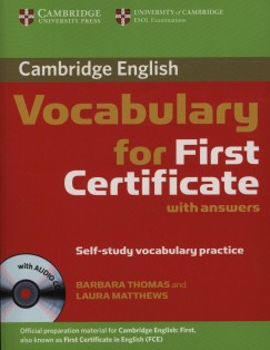 Laura Matthews - Barbara Thomas - Cambridge Vocabulary for First Certificate with answers