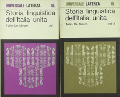 Tullio De Mauro - Storia linguistica dell'Italia unita I-II.