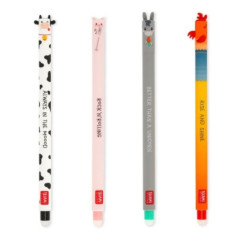 Legami zsel�s toll, rad�rozhat� 4db-os szett, FARM,teh�n,malac,csacsi,kakas(5) /12 STATIONERY