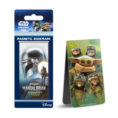 Mandalorian �s Grogu (Mando&Grogu) m�gneses k�nyvjelz� (Pyramid)