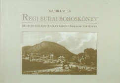 Major Gyula - Rgi budai borosknyv