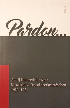 Arany Zsuzsanna   (Szerk.) - Pardon