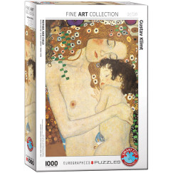 Gustav Klimt - Anya gyermek�vel (r�szlet) , 1000 db-os puzzle (EUROGRAPHICS, 6000-2776)