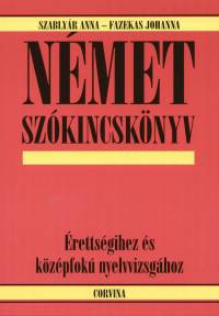 Fazekas Johanna - Szablyár Anna - Német szókincskönyv
