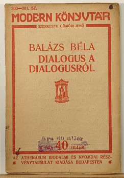Balzs Bla - Dialogus a dialogusrl