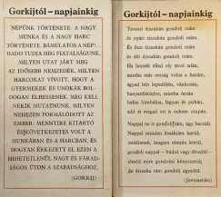 Ecsedy Andorn - Gliczky va - Gorkijtl - napjainkig I-II.