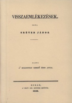 Sréter János - Visszaemlékezések