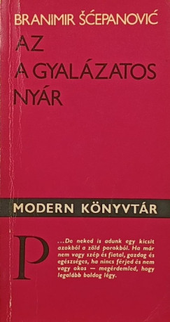 Branimir Scepanovic - Az a gyalzatos nyr