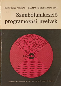Budinszky András - Halmayné Szentirmay Edit - Szimbólumkezelő programozási nyelvek