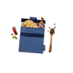 Roll'eat SG-NTdb Snack'n'Go Nature Denim Snack táska újrahasználható