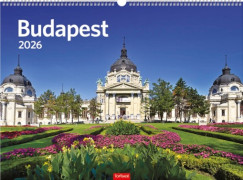 Budapest falinaptár 42x31 cm - 2026
