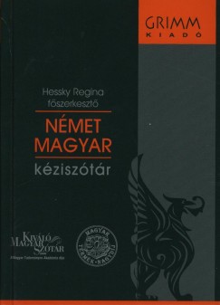 Hessky Regina - Német - magyar kéziszótár
