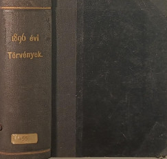 Az 1896. évi törvények gyűjteménye