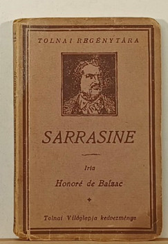 Honor De Balzac - Sarrasine