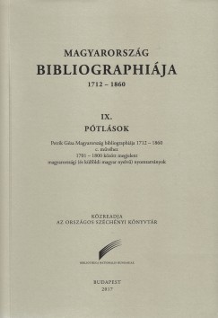 Kovcs Eszter   (Szerk.) - V. Ecsedy Judit   (Szerk.) - Magyarorszg Bibliographija 1712-1860