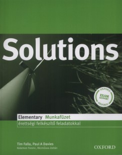 Paul A. Davies - Tim Falla - Solutions Elementary Munkafzet