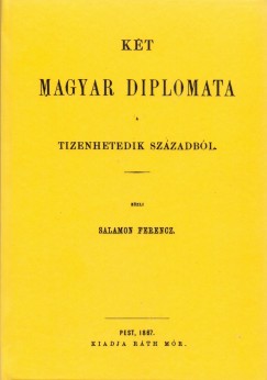 Salamon Ferenc - K�t magyar diplomata a tizenhetedik sz�zadb�l