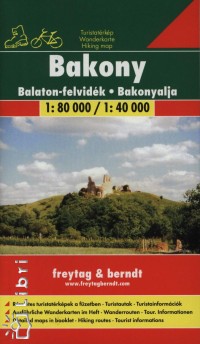 Bakony - Balaton-felvidk - Bakonyalja turistatrkp