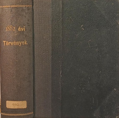 Az 1882-dik vi trvnyek gyjtemnye