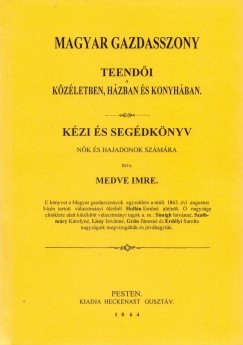 Medve Imre - Magyar gazdasszony