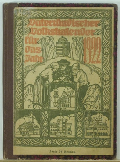 Vaterlndischer Volkskalender fr das Jahr 1922
