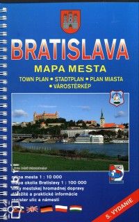 Bratislava Mapa Mesta - Vrostrkp